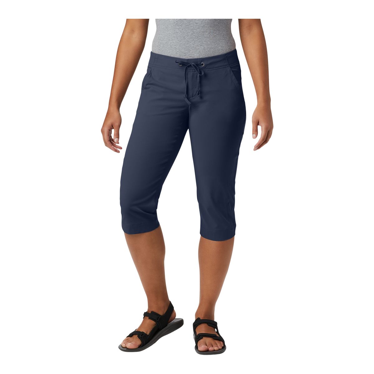 Columbia Women's Anytime Outdoor Capri Pants, Hiking, Casual, Mid Rise,  Stretch