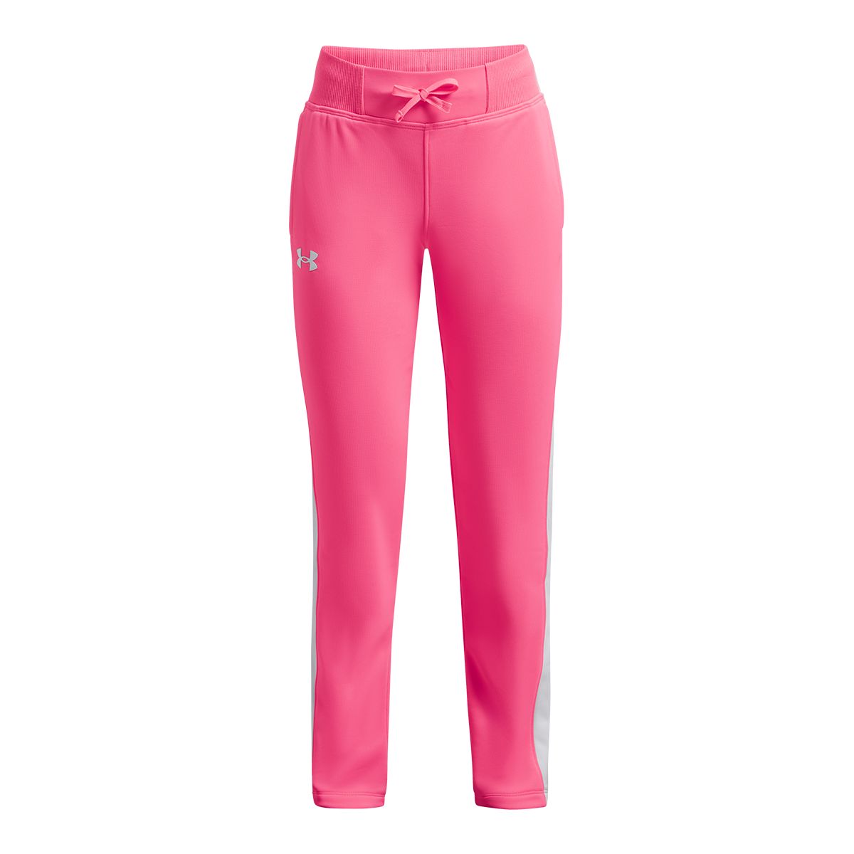 Under Armour Girls' Armour Fleece Leggings, Kids', Loose, Polyester,  Athletic