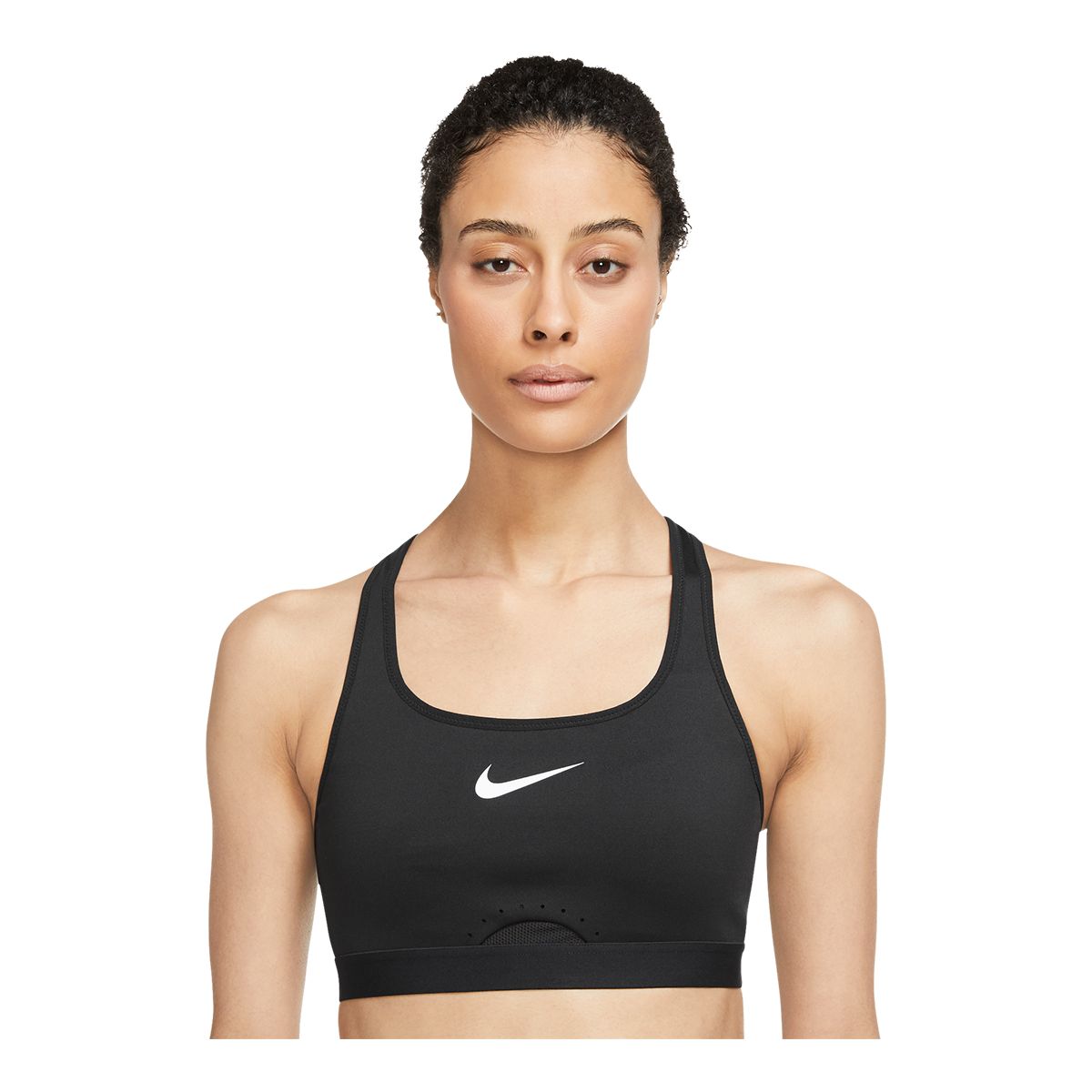 Nike Women's Swoosh Sports Bra, High Impact, Padded