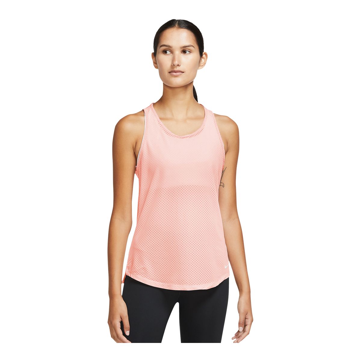Nike Women's Run One Breathe Tank Top, Relaxed Fit, Sleeveless