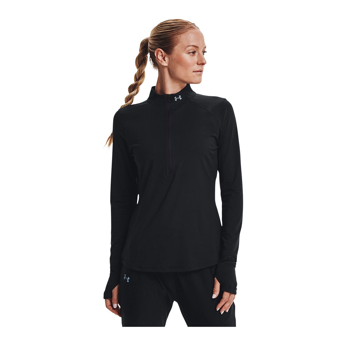 Under Armour Women's Run Qualifier Long Sleeve Half Zip Shirt