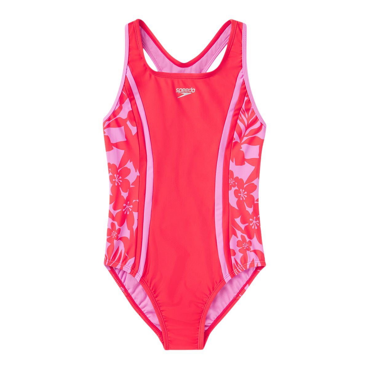 OYZ Swimsuit for Teen Girls Women Cross Sport Bra Flower Printed